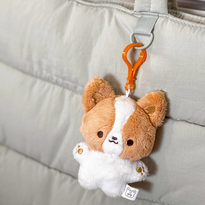 Plush Charm - Brown Corgi
