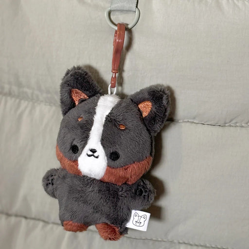 Plush Charm - Black Corgi
