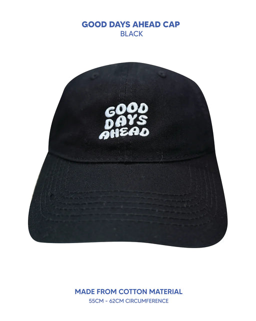 Good Days Ahead Cap - Charcoal Black