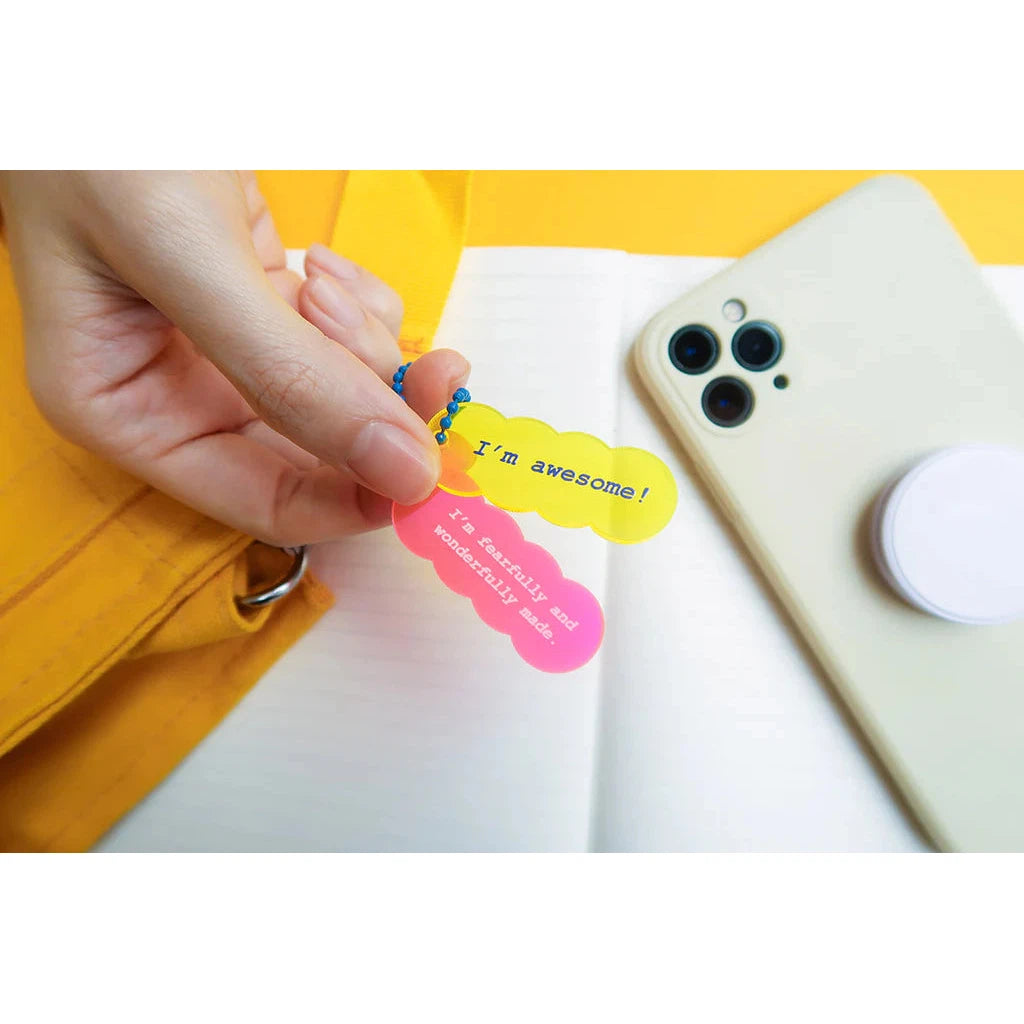 I'm Awesome Keychain Charm — PaperMarket