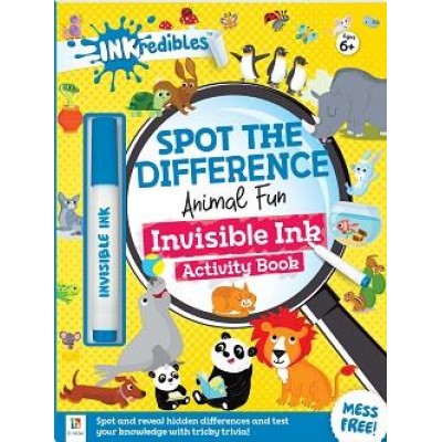 Inkredibles Activity Games Book: Spot the Difference
