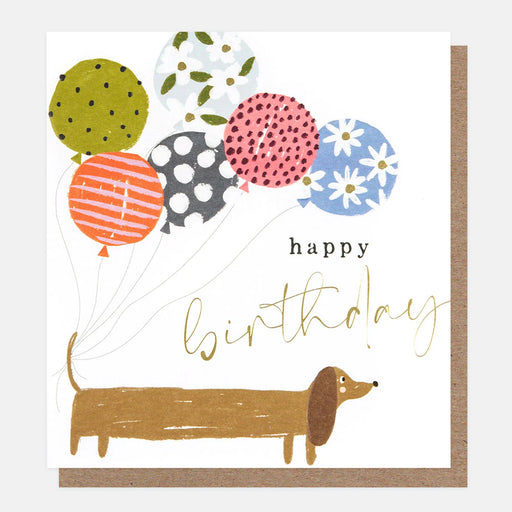 Greeting Card - Joyful Notes Bday Dog with Bal