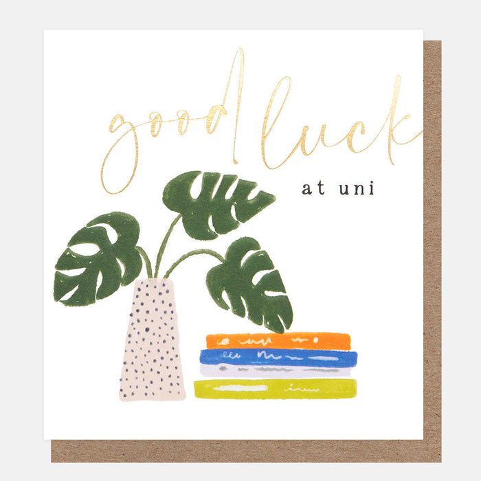 Greeting Card - Joyful Notes Good Luck Uni