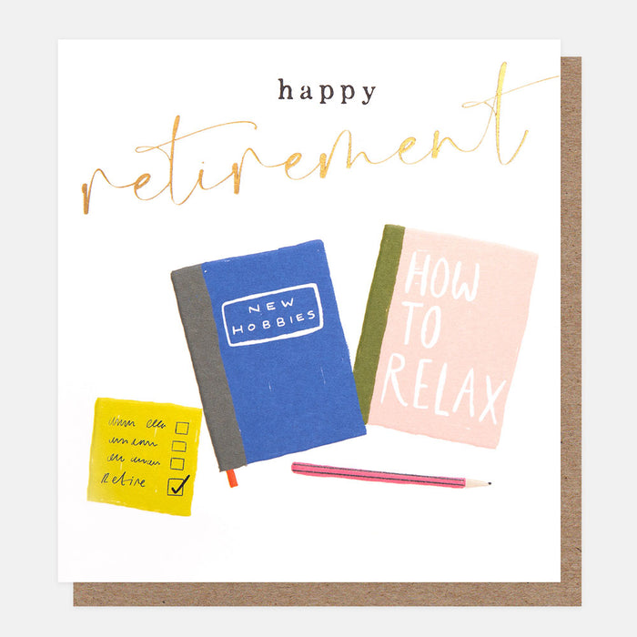 Greeting Card - Joyful Notes Retirement Books