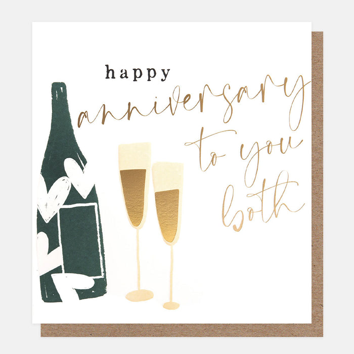 Greeting Card - Joyful Notes Anniversary Champ