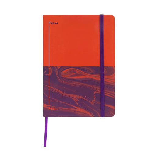 Jumble Chaos & Control A5 Ruled/Dotted Notebook - Focus & Feel