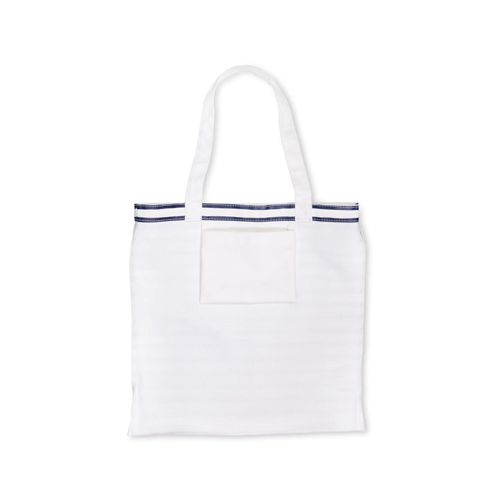 Kate Spade Canvas Book Tote-Navy Painted Stripe