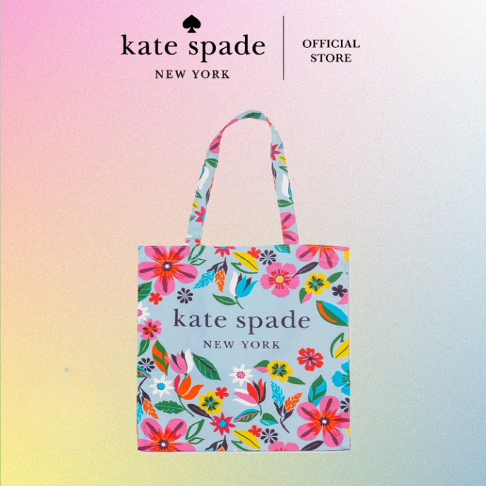 Kate Spade Canvas Book Tote - Safari Floral