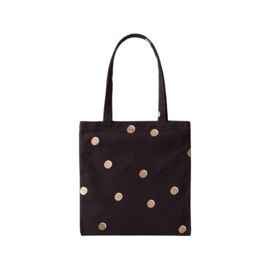 Kate Spade Canvas Book Tote - Scatter Dot