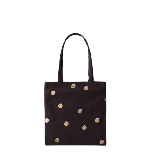 Kate Spade Canvas Book Tote - Scatter Dot