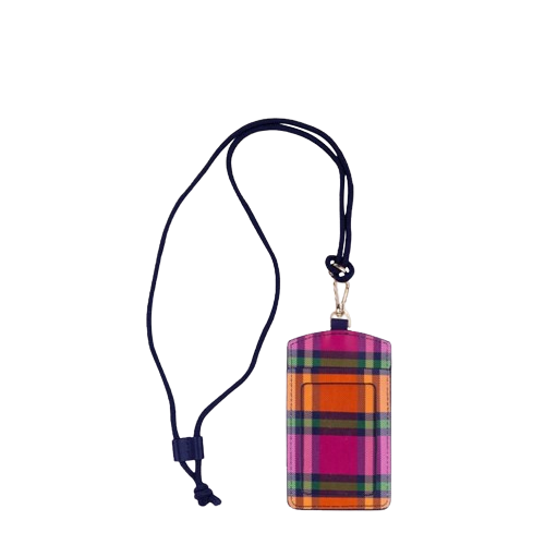 Kate Spade ID Holder - Grand Plaid Duo