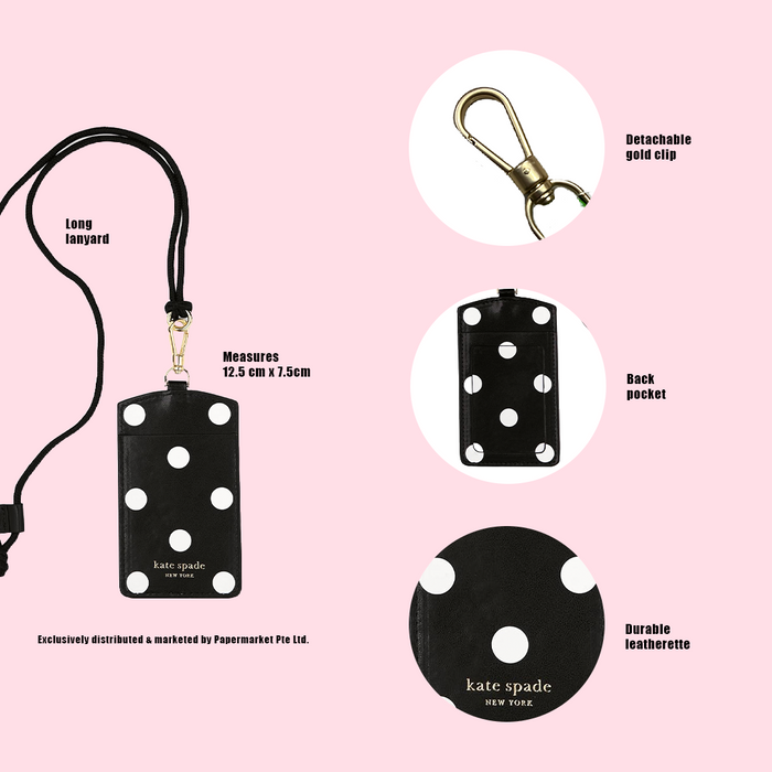 Kate Spade ID Holder- Picture Dot
