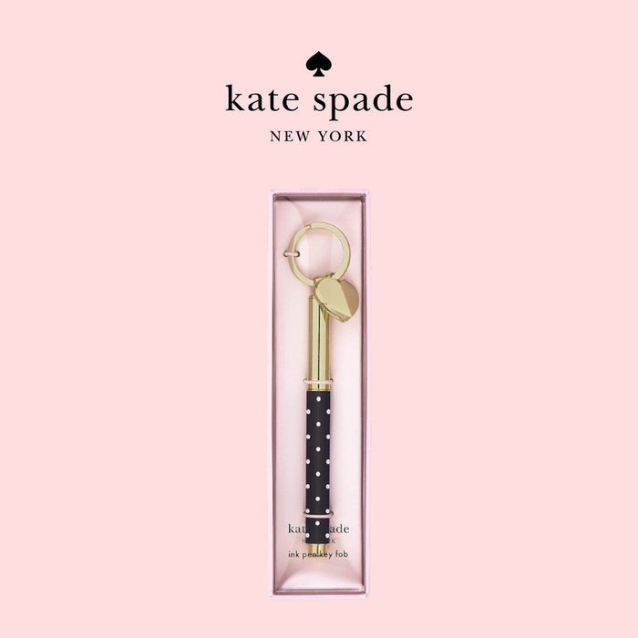 Kate Spade Ink Pen Key Fob-Pin Dot