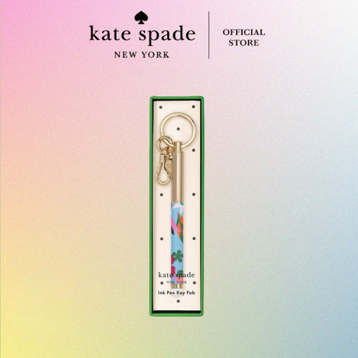 Kate Spade Ink Pen Key Fob - Safari Floral