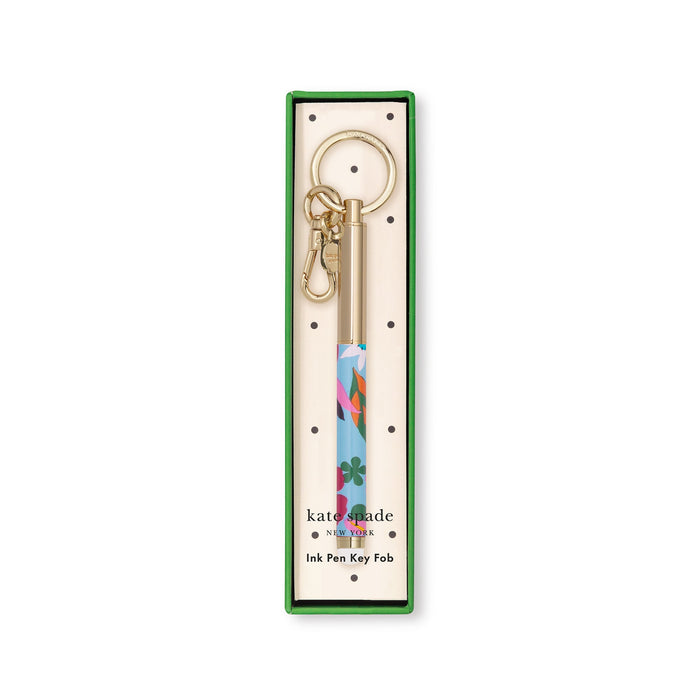 Kate Spade Ink Pen Key Fob - Safari Floral