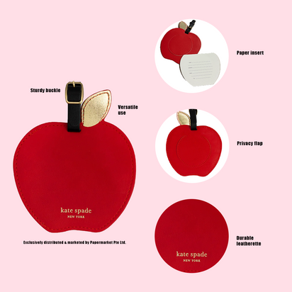 Kate Spade Luggage Tag Apple PaperMarket