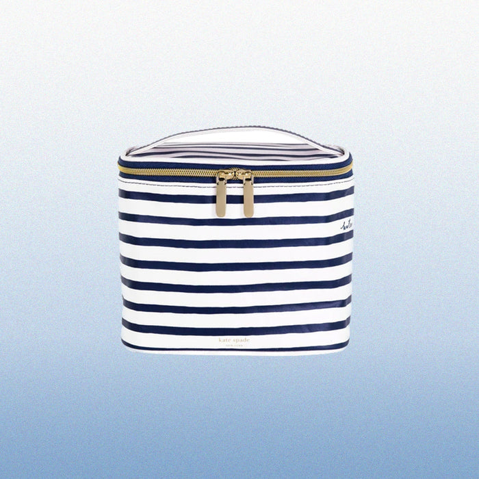 Kate Spade Multi Purpose Insulated Tote - Navy Painted Stripe