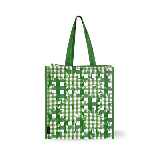 Kate Spade Multi Purpose Reusable Shopping Grocery Tote - Daisy Gingham