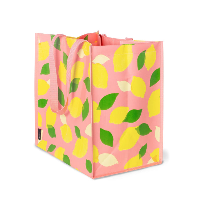 Kate Spade Multi Purpose Reusable Shopping Grocery Tote-Lemon Toss