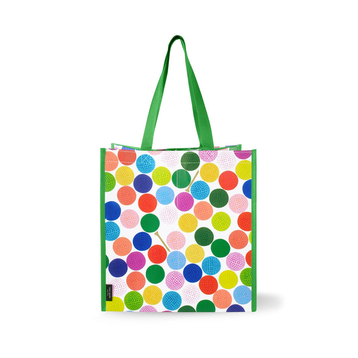 Kate Spade Multi Purpose Reusable Shopping Grocery Tote - Mini Golf