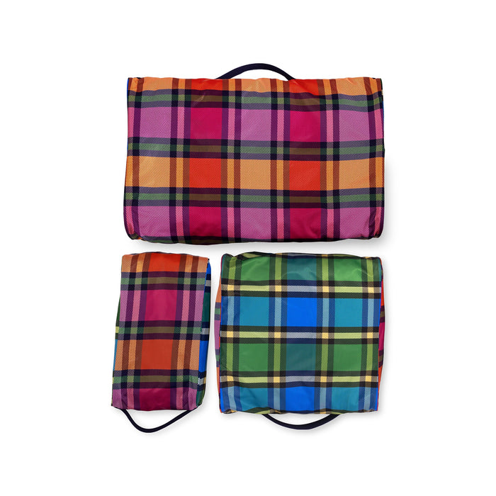 Kate Spade Packing Cube Set - Grand Plaid Duo