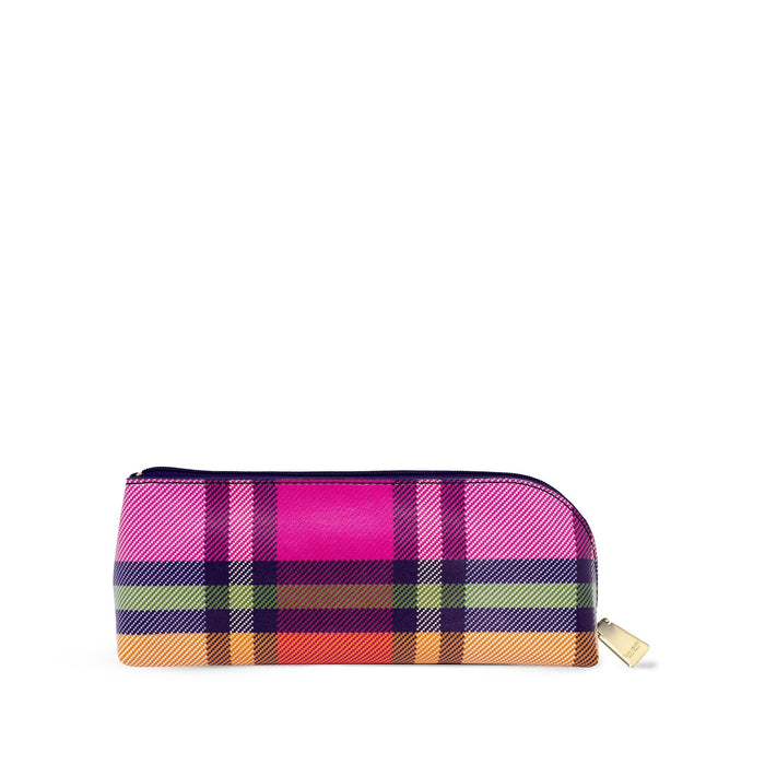 Kate Spade Pencil Case - Grand Plaid Duo