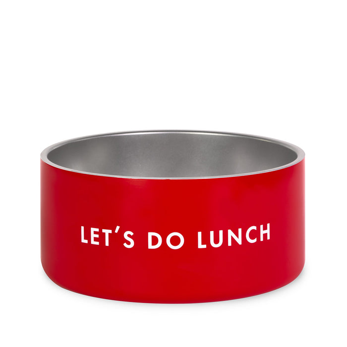 Kate Spade Pet Bowl - Let's Do Lunch (M/L)