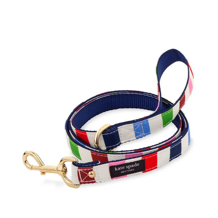 Kate Spade Pet Leash - Adventure Stripe (S/M)