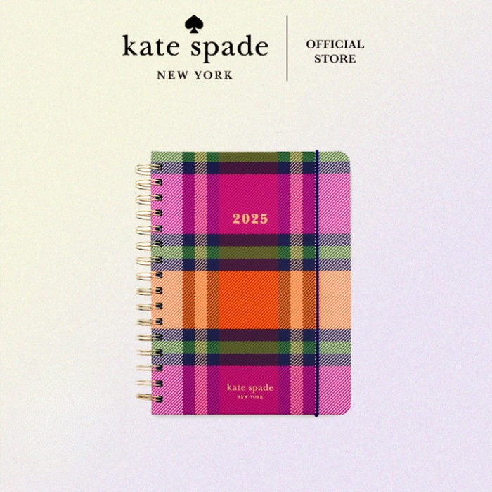 Kate Spade Spiral Planner Large - 12 Month Grand Plaid Duo