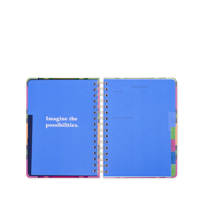 Kate Spade Spiral Planner Large - 12 Month Grand Plaid Duo