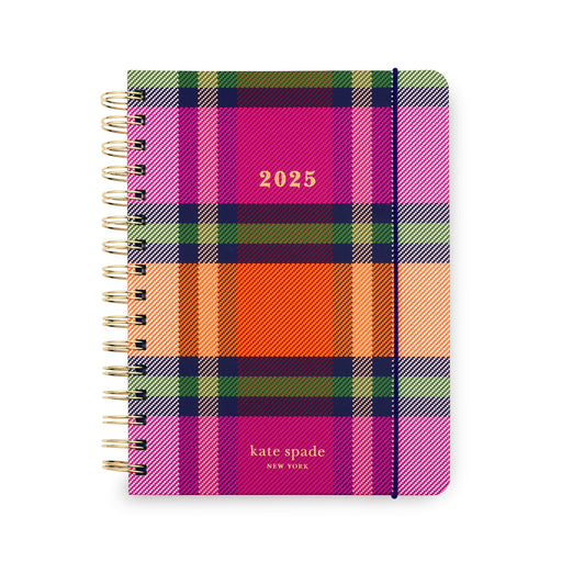 Kate Spade Spiral Planner Large - 12 Month Grand Plaid Duo