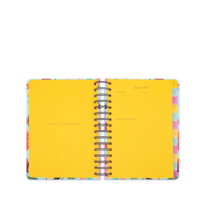 Kate Spade Spiral Planner Large - 17 Month Safari Floral