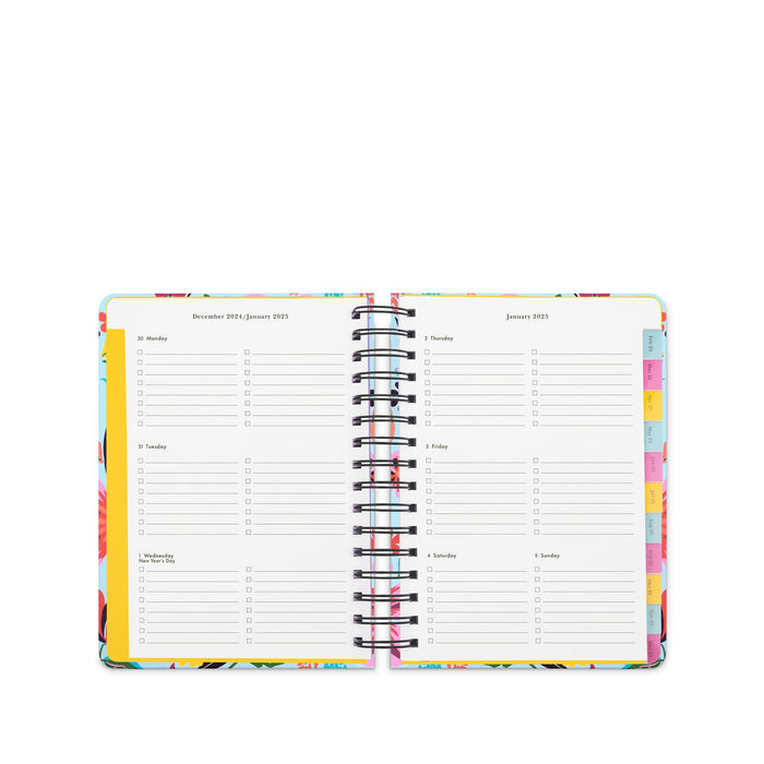 Kate Spade Spiral Planner Large - 17 Month Safari Floral