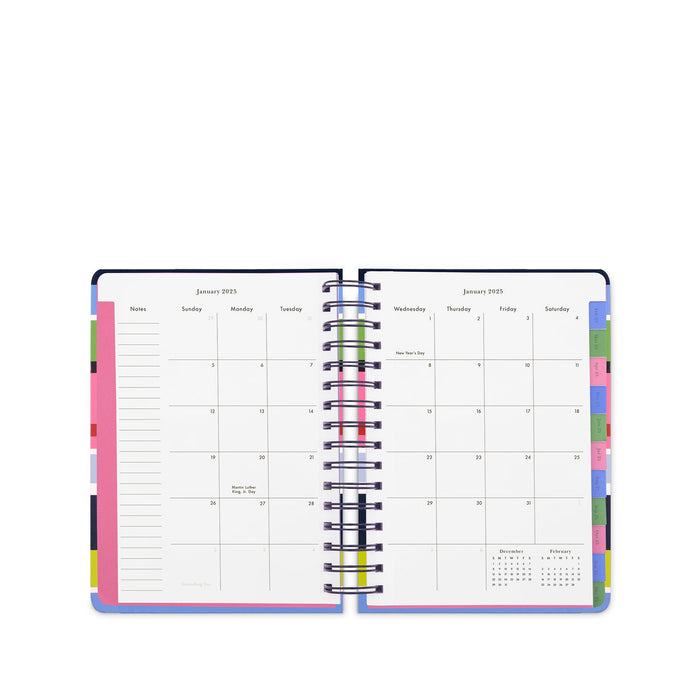 Kate Spade Spiral Planner Large - 17 Month Sunny Day Stripe