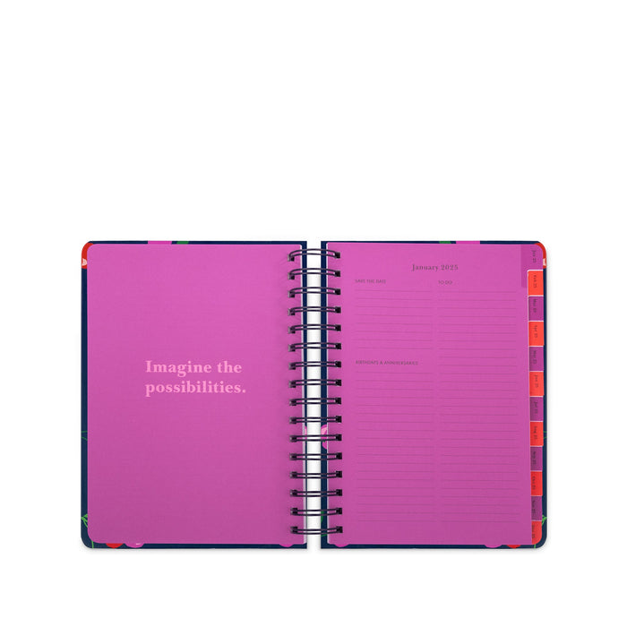 Kate Spade Spiral Planner Large - 17 Month Wild Cherries