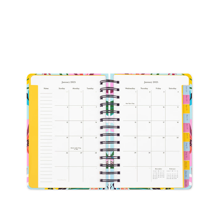 Kate Spade Spiral Planner Medium - 17 Month Safari Floral