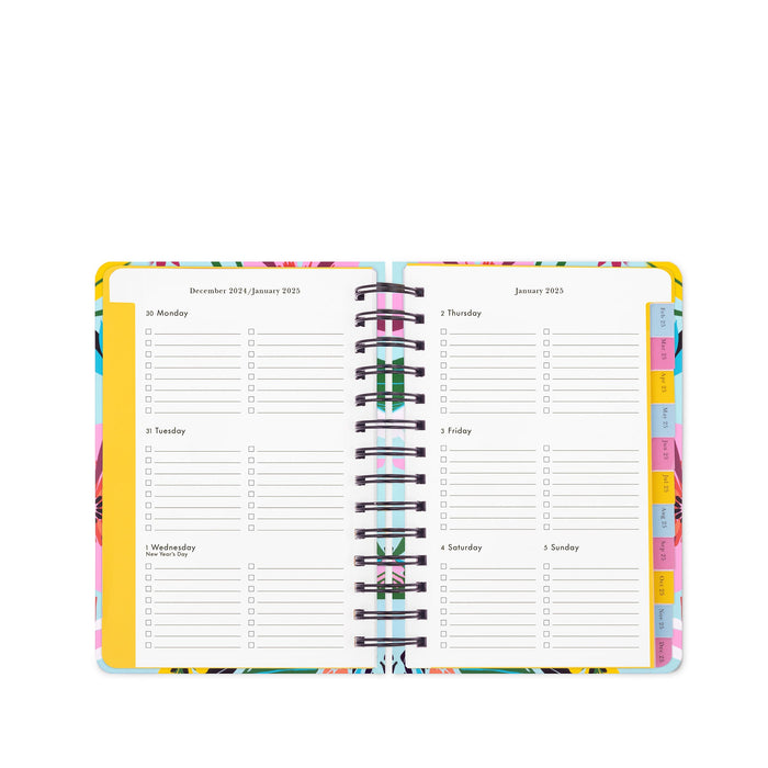 Kate Spade Spiral Planner Medium - 17 Month Safari Floral