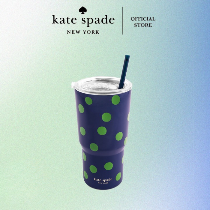 Kate Spade Stainless Steel Tumbler 20oz. - Sonnet Dot