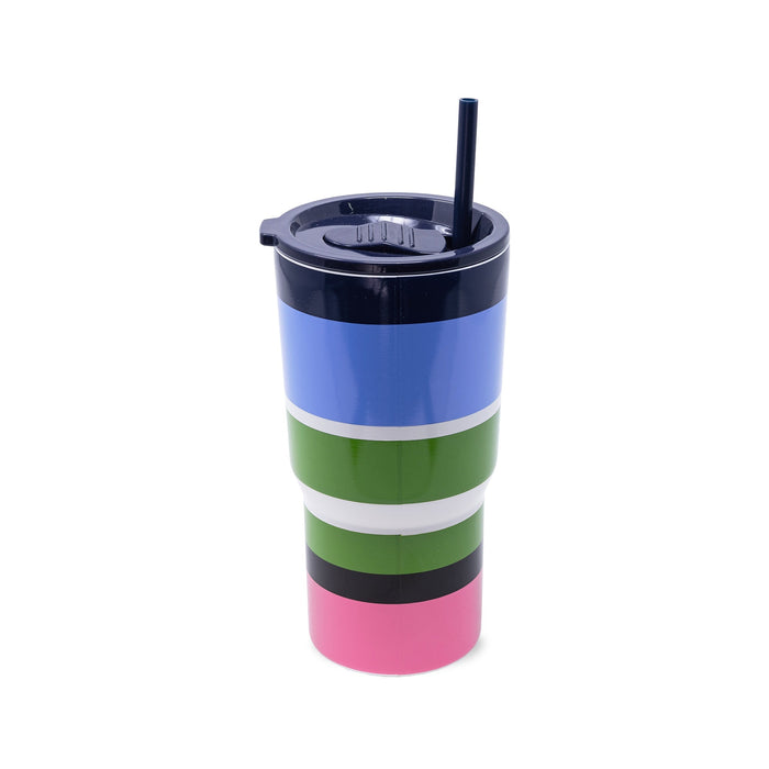 Kate Spade Stainless Steel Tumbler 20oz. - Sunny Day Stripe