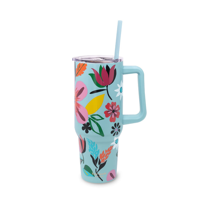 Kate Spade Stainless Steel Tumbler 40oz. - Safari Floral