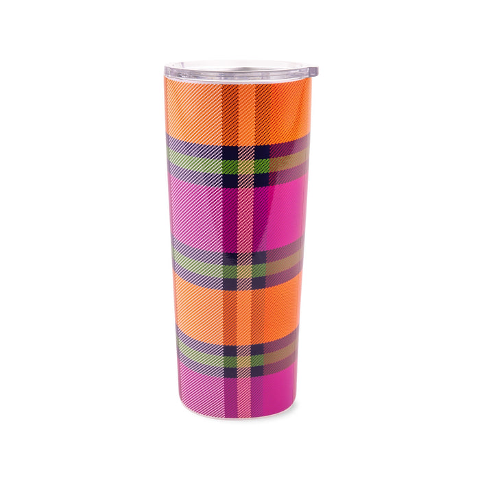 Kate Spade Stainless Steel Tumbler - Grand Plaid Duo