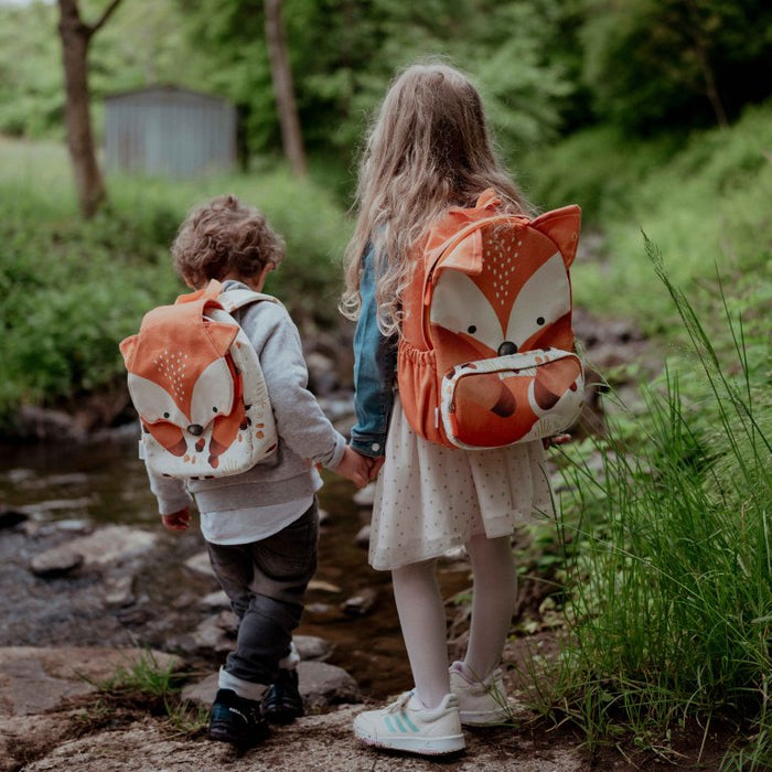 Kids Junior Backpack - Crunchy The Fox