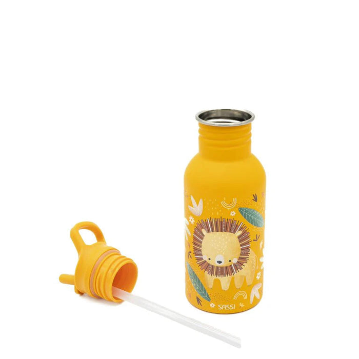 Kids Stainless Steel Bottle (500 ml) - Chompy The Lion