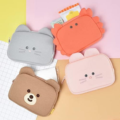 Koromarusan & Friends Silicone Pouch - Suama Pink Bunny — PaperMarket