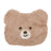 Koromarusan & Friends Zip Pouch with Tissue Holder - Marron Brown Bear