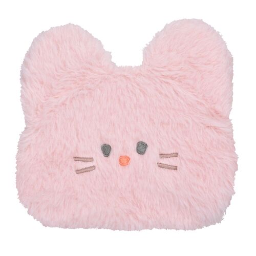 Koromarusan & Friends Zip Pouch with Tissue Holder - Suama Pink Bunny
