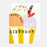 Greeting Card - Little Treats Bday Ice Cream Cup