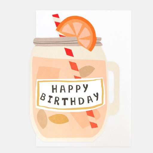 Greeting Card - Little Treats Birthday Cocktail Jar