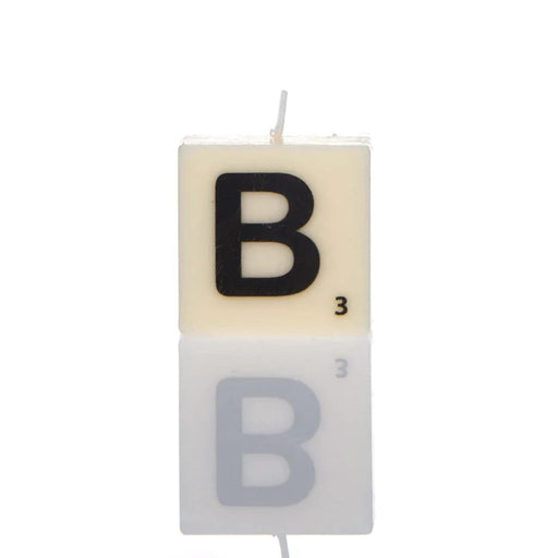 Letter Candle - B