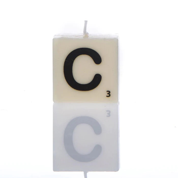 Letter Candle - C